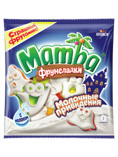 Мармелад жевательный Mamba Фрумеладки Молочные привидения, 90г