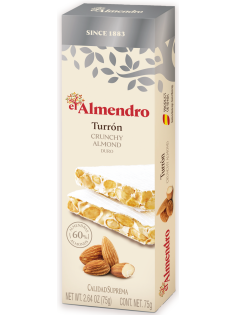 Туррон El Almendro Crunchy Хрустящий миндальный, 75г
