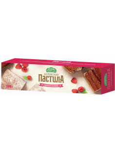 Пастила Белевские сладости с яблоком и малиной, 100г