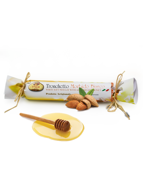 Нуга Itan мягкая с миндалем и медом, 180г