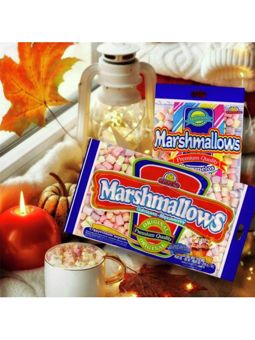 Маршмеллоу Guandy мини цветной фруктовый, 200г