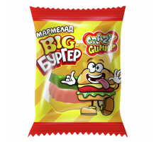 Мармелад жевательный Канди клаб Crazy Gummy Big Бургер, 18г