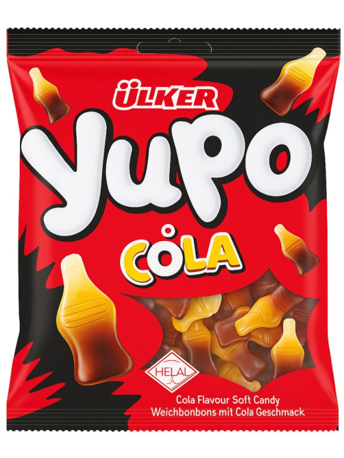 Жевательный мармелад Ulker Yupo с ароматом колы, 80г