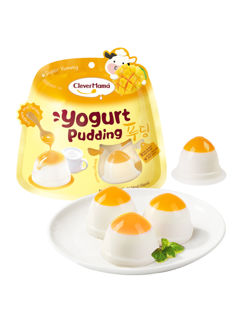 Пудинг Clever Mama йогуртовый с манго, 115г