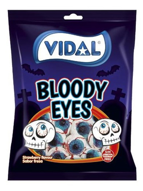 Мармелад жевательный Vidal Bloody Eyes, 90г