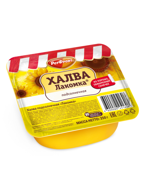 Халва Рот Фронт Лакомка подсолнечная, 250г