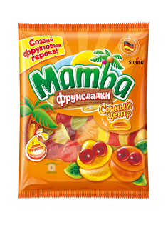 Мармелад жевательный Mamba Фрумеладки Сочный центр, 140г