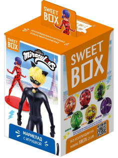 Мармелад жевательный Sweet Box с игрушкой Леди Баг, 10г