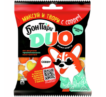 Мармелад жевательный Bon Pari Duo Тропические коктейли, 100г