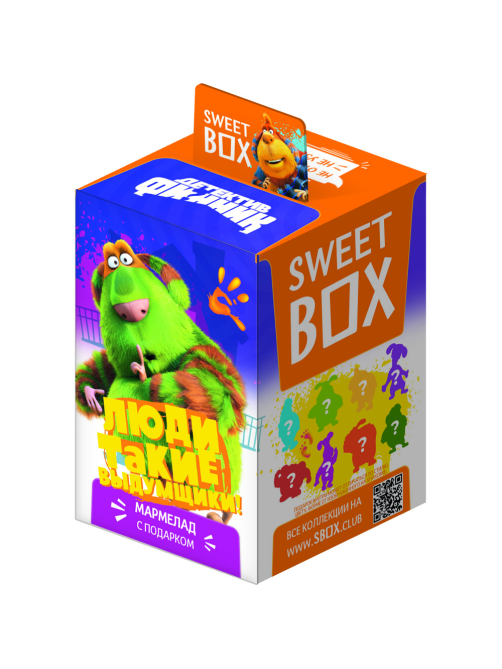 Мармелад Sweet Box с игрушкой детектив Финник, 10ш