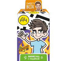 Мармелад жевательный Sweet Box с игрушкой Влад А4, 10г