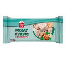 Fine Life Рахат лукум с фундуком, 250г