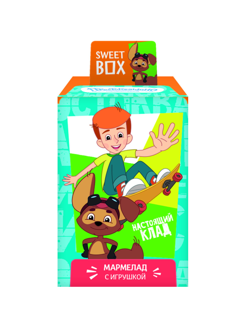 Мармелад Sweet Box с игрушкой Простоквашино, 10г