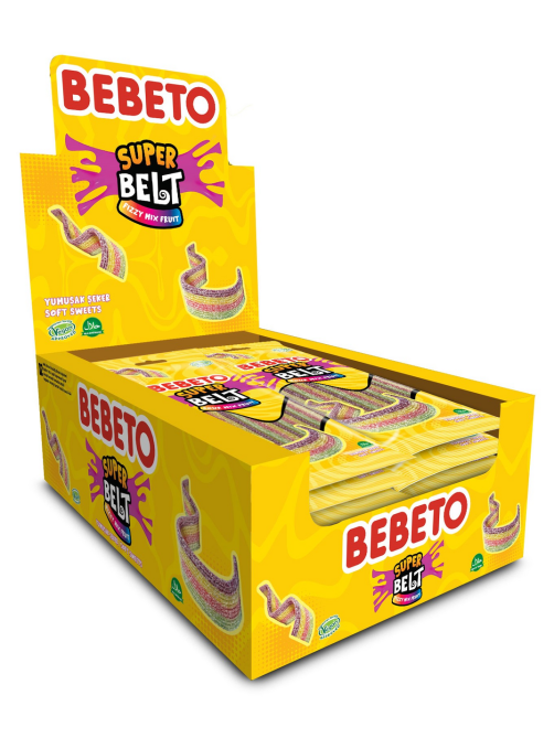 Мармелад жевательный Bebeto Super Belts, 75г