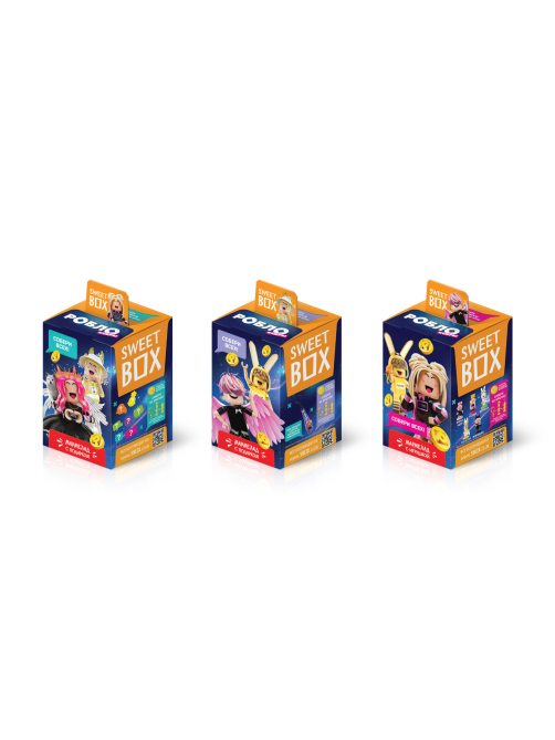 Мармелад жевательный Sweet Box Роблоксеры с игрушкой, 10г