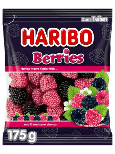 Мармелад жевательный Haribo Berries лесные ягоды, 175г