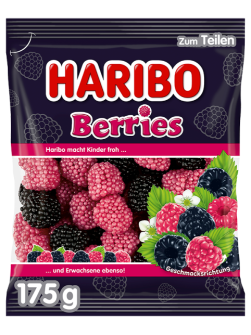 Мармелад жевательный Haribo Berries лесные ягоды, 175г