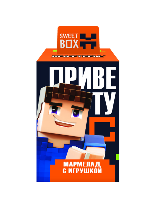 Мармелад Sweet Box с игрушкой Крафтеры, 10г