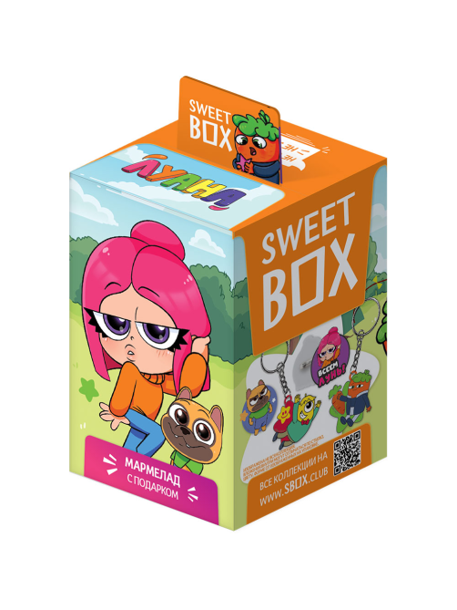 Мармелад Sweet Box с игрушкой Луана, 10г