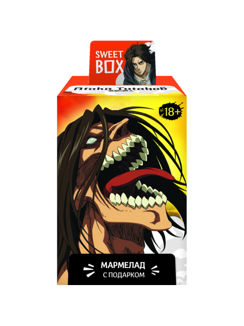 Мармелад Sweet Box с игрушкой Атака титанов, 10г