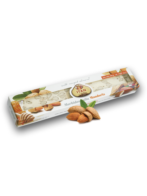 Нуга Itan мягкая с миндалем и медом, 100г