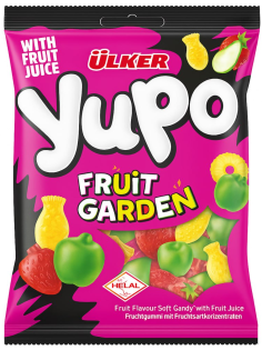 Жевательный мармелад Ulker Yupo с фруктовым соком Фруктовый сад, 80г