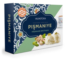 Пишмание турецкая халва Вкуснотория с фисташками, 136г