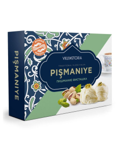 Пишмание турецкая халва Вкуснотория с фисташками, 136г
