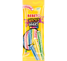 Мармелад жевательный Bebeto Wacky Sticks Fizzy, 75г