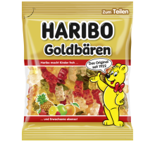 Мармелад жевательный Haribo Goldbaren Золотые мишки, 175г