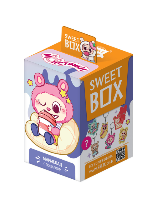 Мармелад Sweet Box с игрушкой Монстрики, 10г