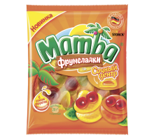 Мармелад жевательный Mamba Фрумеладки Сочный центр, 70г