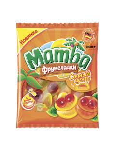 Мармелад жевательный Mamba Фрумеладки Сочный центр, 70г