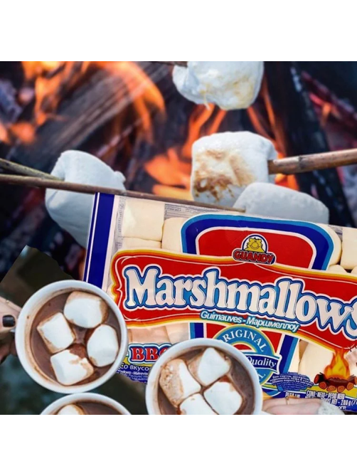 Маршмеллоу Guandy Classic белый ванильный, 200г