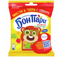 Мармелад жевательный Bon Pari Забавный медвежонок, 120г