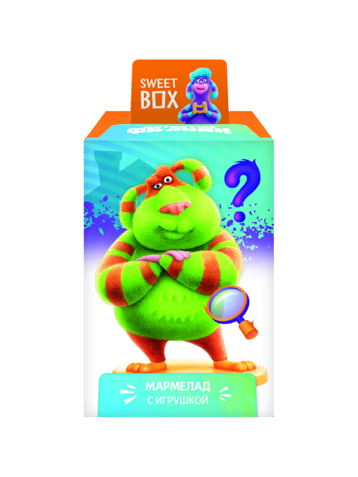 Мармелад Sweet Box с игрушкой детектив Финник, 10ш
