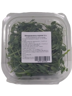 Микрозелень Горох Солнечная планета, 50г