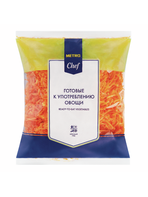 METRO Chef Морковь сочная резаная, 500г