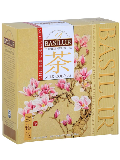 Чай зеленый Basilur Китайский чай Молочный улун (1.5г х 100шт), 150г