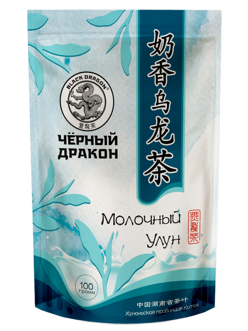 Чай Чёрный дракон молочный улун, 100г