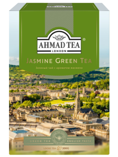 Чай Ahmad Tea зеленый листовой с жасмином, 200г