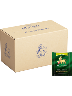 Чай зеленый Richard Royal Green пакетированный (2г x 200шт), 400г