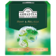 Чай зеленый Ahmad Tea Мята и мелисса (1.8г x 100шт), 180г