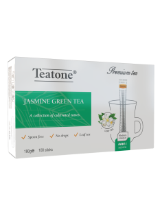 Чай зеленый Teatone жасмин в стиках (1.8г x 100шт), 180г
