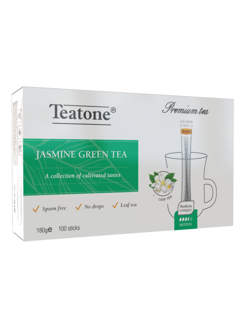Чай зеленый Teatone жасмин в стиках (1.8г x 100шт), 180г