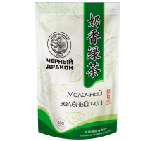 Чай Чёрный дракон зеленый молочный, 100г