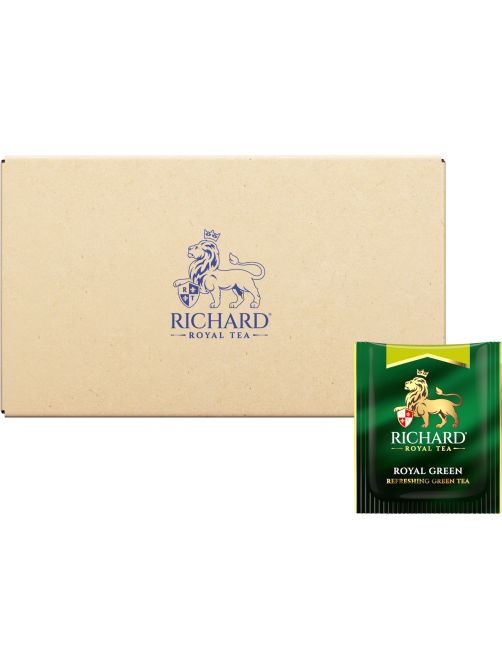 Чай зеленый Richard Royal Green пакетированный (2г x 200шт), 400г