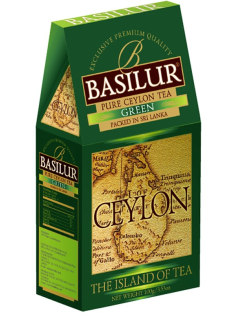 Чай Basilur Остров зеленый листовой, 100г