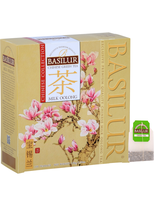 Чай зеленый Basilur Китайский чай Молочный улун (1.5г х 100шт), 150г