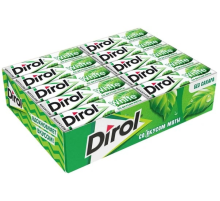 Жевательная резинка Dirol White Мята, 13.6г x 30 шт